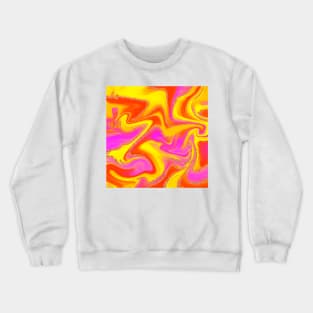 Colorful Abstract Design Crewneck Sweatshirt